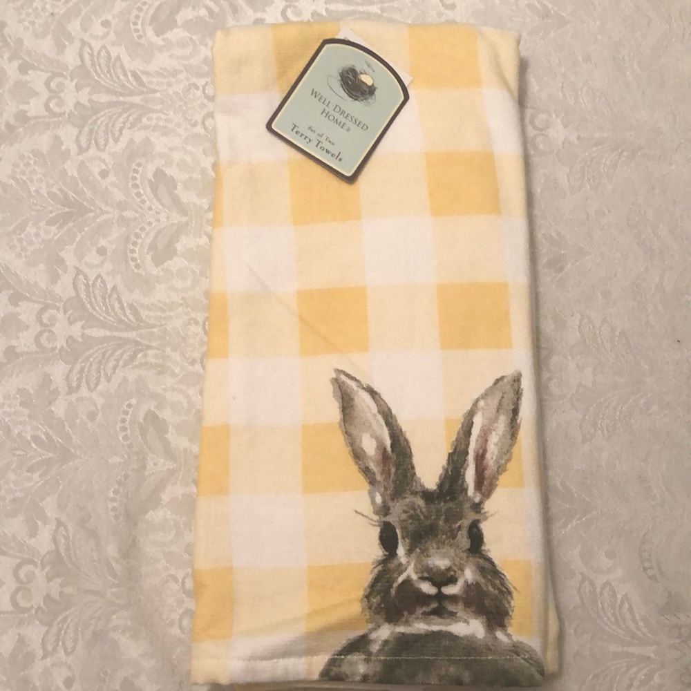 Easter kitchen towels